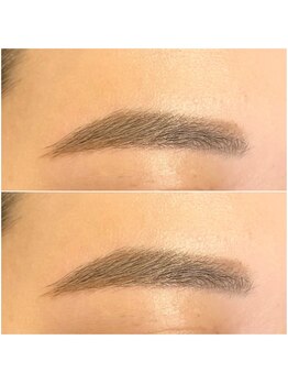 ネイルアンドアイ ビューティーオーブ(nail&eye beauty ORB)/アイブロウWax脱毛