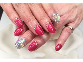 埋めつくしネイル♪