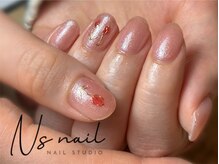 エヌズネイル 三鷹駅前北口店(n’s nail)/アート2本コース　Tulip design