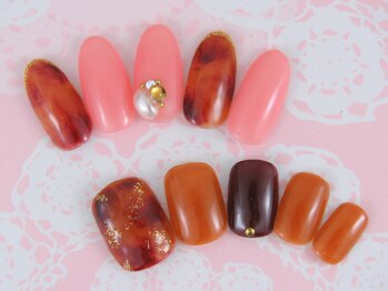 リアン(lien)/ハンド&フットお揃いネイル