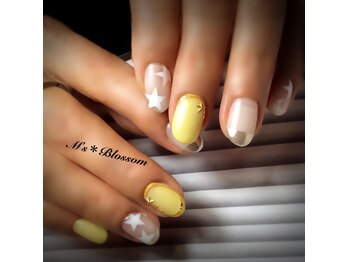 ネイルサロンアンドスクールエムズブロッサム(Nailsalon & school M's Blossom)/ジェルアートやり放題コース