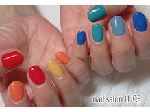 ルーチェ(LUCE)/マルチカラーワンカラーネイル