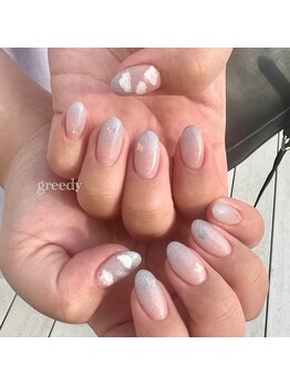 グリーディ(greedy)/蝶々ネイル