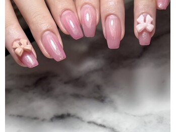 ビューイング(美ing)/桃カラーネイル ￥9840