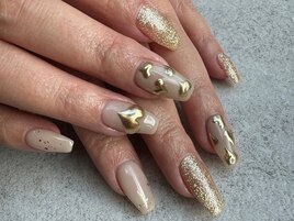 ぷっくりハートミラー10300円