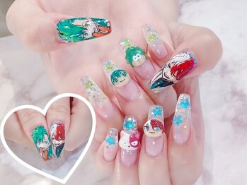 痛ネイル1本5500円♪3D追加♪