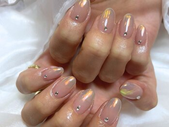 《ワンポイントミラーnail》