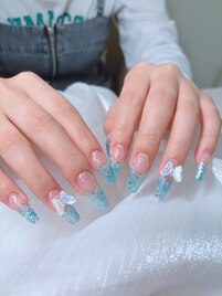 ラメグラデーション