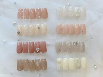 シンプルビジュー♪゜。