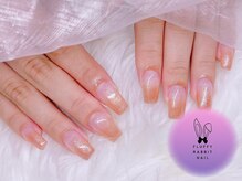 フラッフィーラビットネイル(fluffy rabbit nail)/ワンカラー ラメグラ 