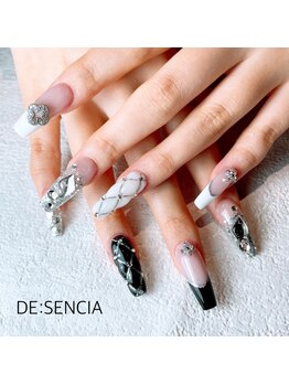 ディセンシア(DE:SENCIA)の写真/初めての方にも◎相談しながらデザインをご提案&プロの技術で理想が叶う♪マグネット/スカルプ/長さ出し