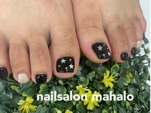 マハロ(mahalo)/フット親指アート(^^)