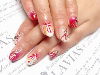 ラヴィアスプラス(LAVIAS+)/【ジェル】10本アートし放題