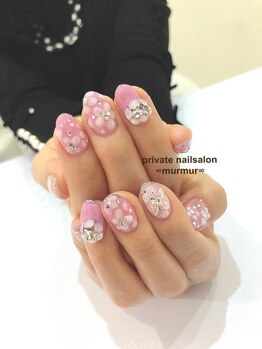 プライベート ネイルサロン マーマ(murmur)/フラワーネイル