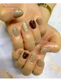 ネイルアート ジマー/60minart コース¥6990