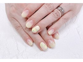 夏のフラワーネイル