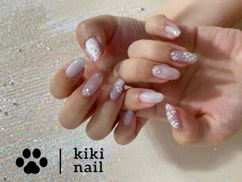 キキネイル 二子玉川(kikinail)/持ち込みデザイン/紫陽花ネイル