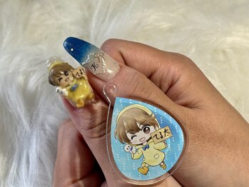 3Dパーツ 痛ネイル