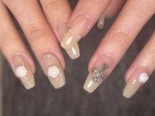 ガレージネイル(GARAGE NAIL)/スキンカラーデザイン:yuka