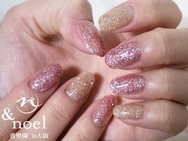 ピンクカラー フラッシュラメ