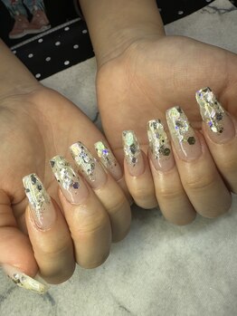 トゥースリール/★ジェル★ 長さだし／ネイル