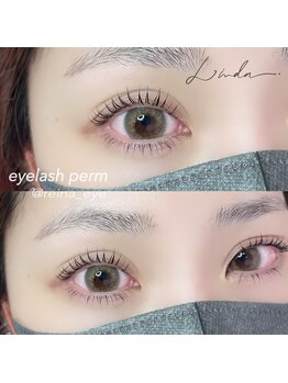 リンダ(Linda.)の写真/モチの良さがとてもいいと評判のサロン。まつ毛に負担をかけない施術で理想を叶えます☆