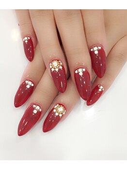 ラズネイル(RUZ'S NAIL)/【秋本デザイン】冬ネイル