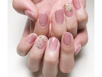 手描きフラワー 桜アート