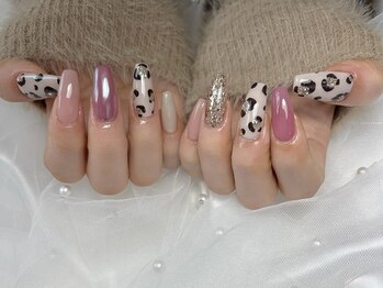ノンノンネイル(Nonnon.nail)/レオパード