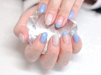 ラーシューシュ(la-chou-chou)/シンプルネイルコース　¥6500