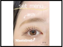 アイビー(IVY)/調布/メンズ眉毛/まつげパーマ