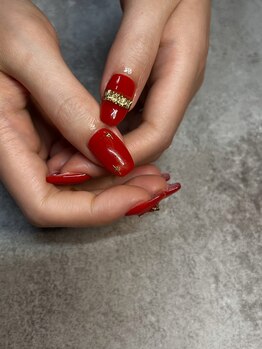 ヒミツキチ 恵比寿店(himitsukichi)/推しカラー×メタルパーツ