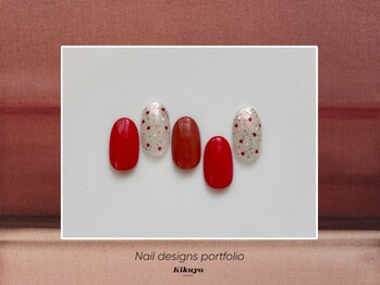 キクヤ(Kikuya)/バレンタインネイル