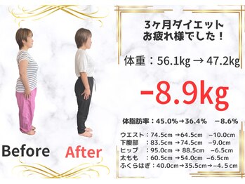 ヴレ 福岡店(Vraie)/健康的に痩せていく!
