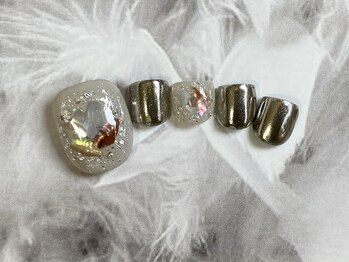 ジョリーネイル(Jolie Nail)/フット 人気のシェル×ミラー☆