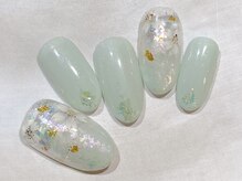 ネイルサロン イズ 目黒店(NAIL SALON iS)/エアブラシ桜コース￥９９８０☆