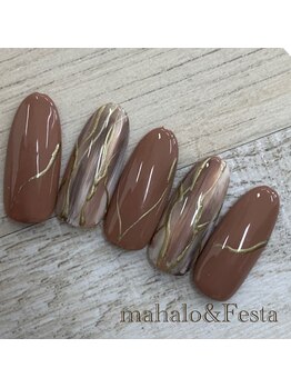 マハロ アンド フェスタ 長野店(mahalo&Festa)/オフィスネイルにも〇