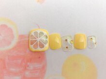ネイルサロン&スクール ジーナ(GINA)/爽やかレモンネイル
