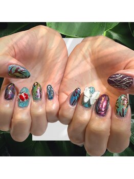アヤネイルズ アンド アイラッシュ(AYA NAILZ.＆Eyelash)/120minsアートコース