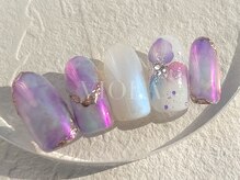 ヴィオラ(VIOLA)/梅雨ニュアンスネイル