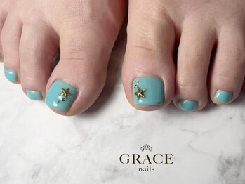 グレース ネイルズ(GRACE nails)/ターコイズブルー