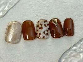 レオパードネイル【¥8,800】