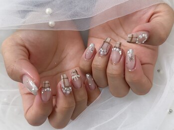 チェックネイル♪