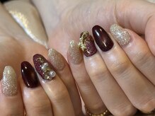 ヴィーアンドヴィーナス 田町店(VIE&Venus)/お客様ネイル　クリスマス
