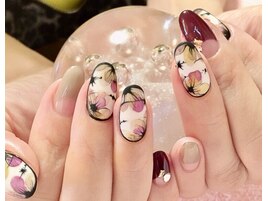 大人秋ネイル☆