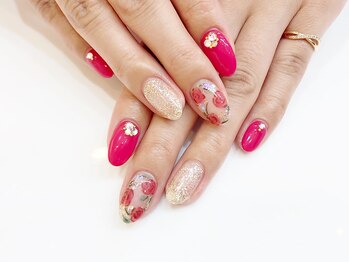 ネイルコレクション ベビーピンク(Baby Pink)/ジェル定額￥７９９０★薔薇