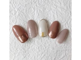 ハーフミラーネイル