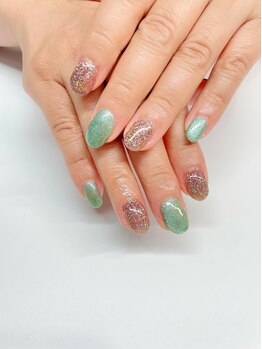 サロンドリスブラン(Salon du lys blanc)/フラッシュネイル