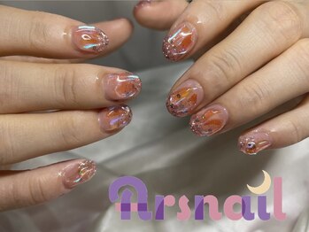 アルスネイル(Ars nail)/キラキラワンホンネイル