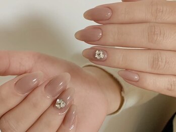 アネラ 池袋(Anela)の写真/マグネットネイル、ミラー・オーロラもご用意◎シンプル上品なデザインでオフィスネイルにもオススメです♪